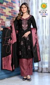 Black Stone Vol 28 By Jt Rayon With Embroidery Dress Material Exporters In  India

